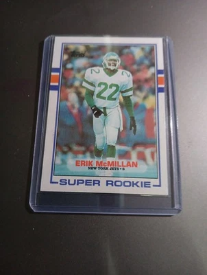 1989 Topps - Erik McMillan #223 (RC) - Image 1 of 2