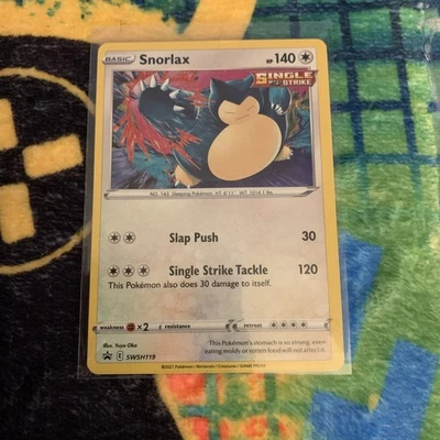 Snorlax Swsh119 Swsh: Sword & Shield Promo Cards Holo - Image 1 of 4