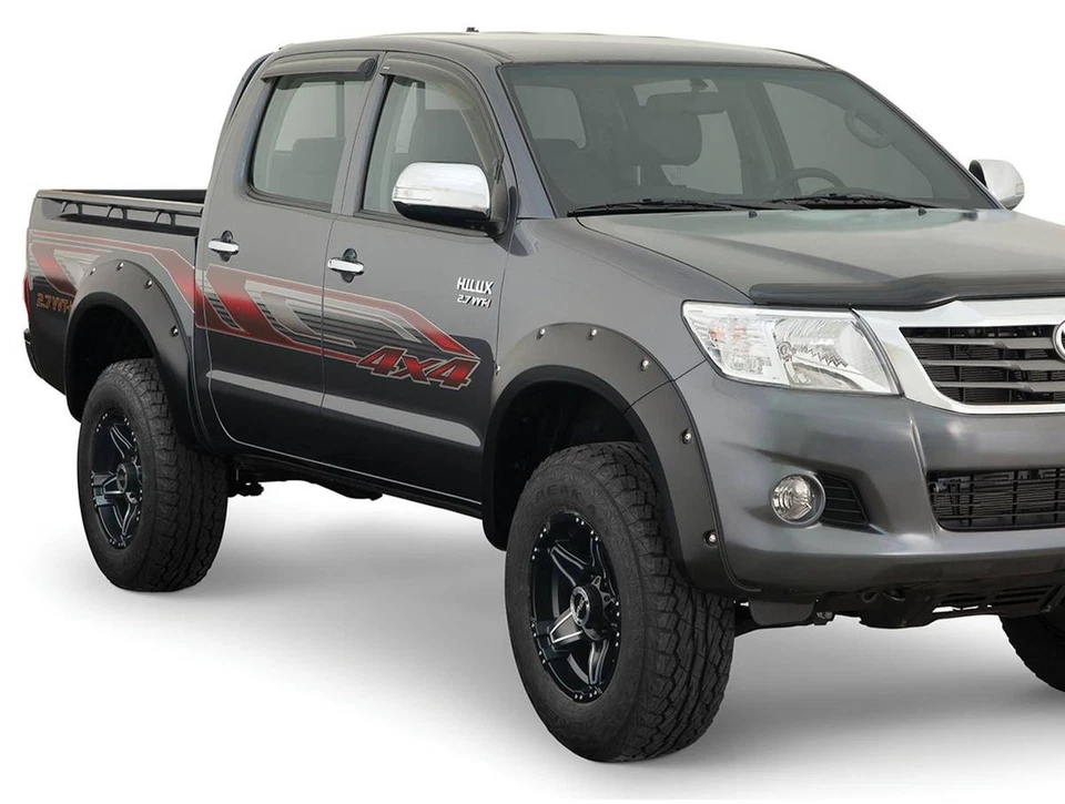 Husky Liners 2803929 Pocket Style Fender Flares Fits 2011-2013 Toyota Hilux 4pc Foto 1 de 4
