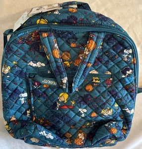 Vera Bradley Peanuts Fall Meadow Mini Zaino Tote Pack Esatto - Foto 1 di 5