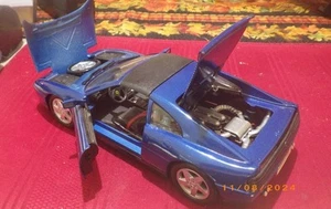 Maisto Special Edition 1990 Ferrari 348TS Blue 1:18 Metal Diecast - Picture 1 of 5