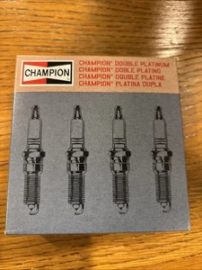 (QTY 4) Champion Double Platinum Spark Plug 7032 RE10PMPB5 for 19 Dodge Charger - Picture 1 of 3