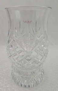 Galway Longford 24% Bleikristall Säulen Windlicht Lampe - 2 Stück - Bild 1 von 5