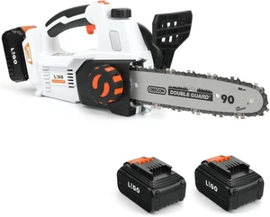 Motosierra inalámbrica LIGO 20V, 10 pulgadas (25,4 cm), motor sin escobillas, barra Oregon - Imagen 1 de 6