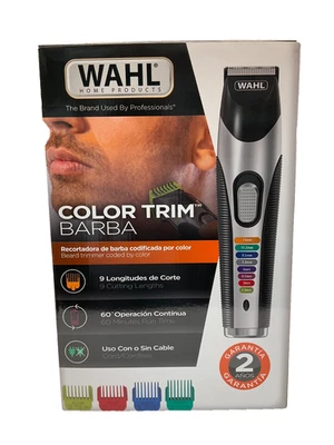 Wahl 9891-108 Color Pro Cortadora de Barba Recargable Inalámbrica NUEVA Foto 1 de 3