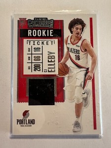 K6,041 -  2020-21 Panini Contenders Rookie Ticket Jersey #11 CJ Elleby