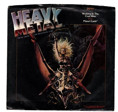 Devo-Working in the Coal Mine (Mint)  with title strip - Image 1 of 3