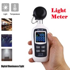 Digital Handheld Luxmeter Light Meter LCD 200000 Lux Photometer Illuminometer#