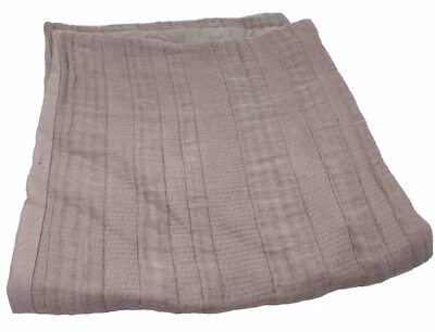 Threshold Studio Mcgee Matelasse Euro Sham Rubor Rosa Cuadrado Textura Raya Foto 1 de 3