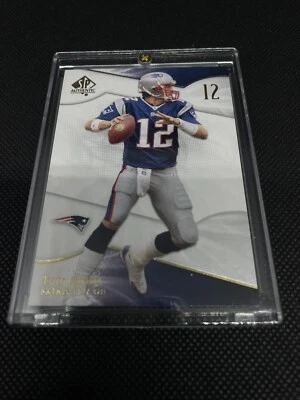 Tom Brady 2009 UPPER DECK SP AUTHENTIC PATRIOTS FOOTBALL CARD INVESTMENT - Mint! - Image 1 of 2
