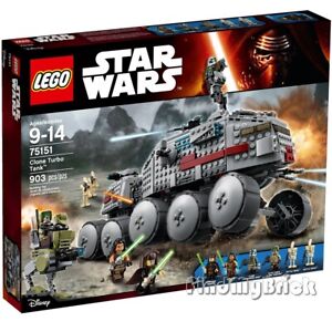 NEW - Lego Star Wars 75151 Clone Turbo Tank - Authentic Factory Sealed Brand NEW