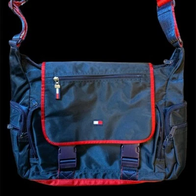 Bolsa carteiro para laptop Tommy Hilfiger - Imagem 1 de 4