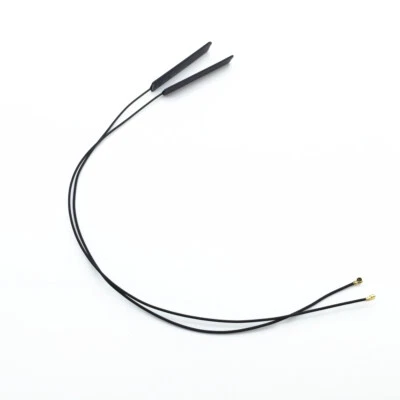 2 x 20cm MHF4 Antenna 2.4/5Ghz for Intel 9260 AX200 AX411 AX211 NGFF Wifi - Image 1 of 4