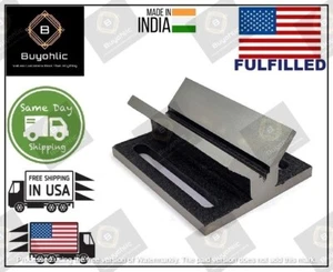 V Block Jig Fixture for Center Drilling Round Workpiece, 2" Capacity -USA STOCK - Picture 1 of 8