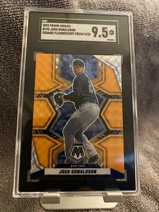 2022 Panini Mosaik orange fluoreszierendes Mosaik Prizm Josh Donaldson #9/25 SGC 9,5 - Bild 1 von 1