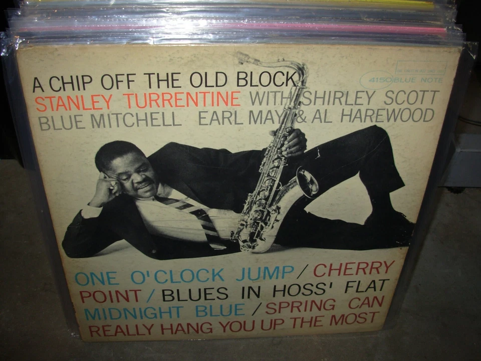 STANLEY TURRENTINE a chip off the old block ( jazz ) blue note RVG & EAR - Imagem 1 de 1