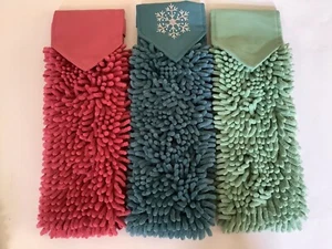 Norwex Chenille Hand Towels - 3 Colors Available - New - Microfiber w/BacLock - Picture 1 of 7