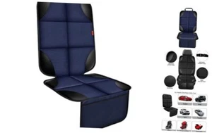 Car Seat Protector 2 Pack Car Seat Cushion Mat Thickest 1 Seat Protector Blue - Picture 1 of 8