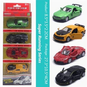 Diecast Racing Car Set Toy Simulation Model Sports Educational Children Race - Picture 1 of 4