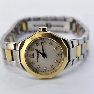 Baume Mercier Riviera Women's Watch 22MM Crystal Hour Marks 6" Wrist NewBattery - Picture 1 of 18