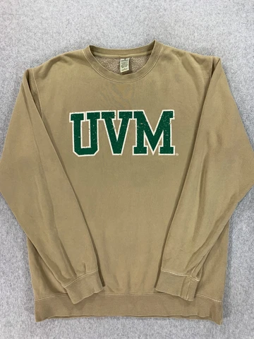 Vermont Catamounts Independent Cotton Blend Crew Sweatshirt (Men's XL) Cover