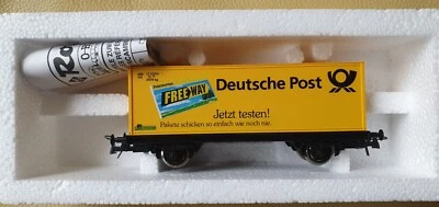 Roco 47251 Spur H0 Güterwagen Containerwagen DB "Deutsche Post"  OVP  NEU - Bild 1 von 2