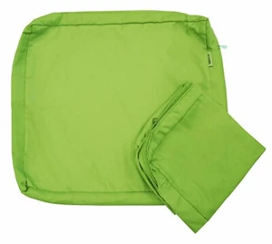 Multi Pack Outdoor Seat Chair Patio Cushion Pad Duvet Cover Cases 18X16X4" Green - Picture 1 of 11