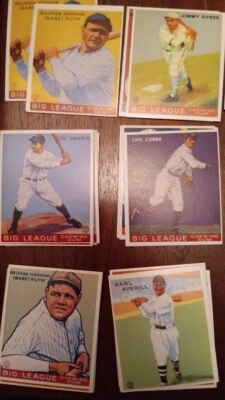 1933 Goudey Baseball Reprint Singles-Green Back-You Pick From List - Image 1 of 4