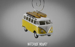 Volkswagen Van Bus Custom Ornament VW Samba T2 Surfer Surf Kombi Split Window - Picture 1 of 7