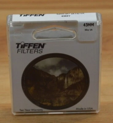 TIFFEN 43MM Sky-1A UV Filter 43 Sky Camera Light Filter - Image 1 of 3