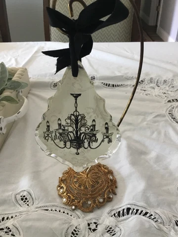 Chandelier Teardrop Hanging Window Dressing Pendant Christmas Ornaments Cover