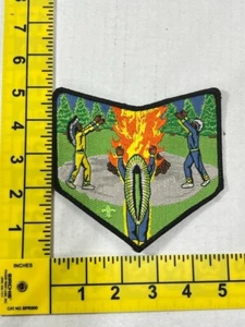 BSA Boy Scout Indian WWW Campfire Patch - Picture 1 of 2