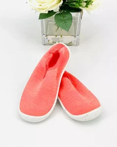 Cat & Jack Toddler Girls Water Shoes Size 5 Slip On Neon Coral Water Sandal - Picture 1 of 9
