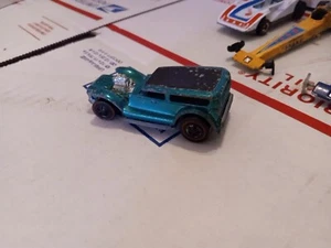 HOT WHEELS RED LINE THE DEMON AQUA w DARK INT EXCELLENT CONDITION  - Picture 1 of 8