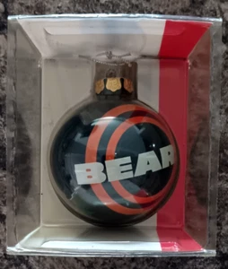 Vintage 80er Chicago Bears NFL Football Christbaumschmuck Forever Holiday - Bild 1 von 3