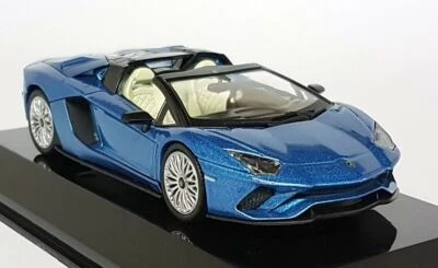 Altaya 1/43 - Lamborghini Aventador S Roadster Blue 2017 Diecast Model Car - Image 1 of 4