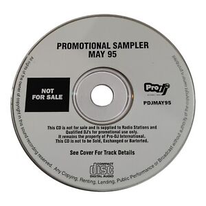 Pro-DJ May '95 Promotional Sampler CD - Roman Photo, Clyto, FrancoiseDais