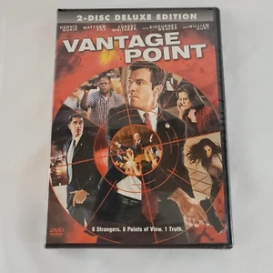 Vantage Point (DVD, 2008, 2-Disc Deluxe Edition) Dennis Quaid New Sealed - Imagen 1 de 9
