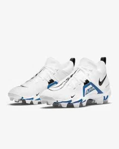 NIKE ALPHA MENACE SHARK FOOTBALL CLEATS CV0582-101 MEN'S SIZE: 11.5 NWOB - Picture 1 of 7