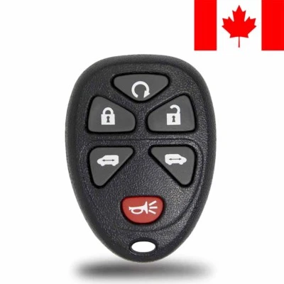 1x New Replacement Keyless Entry Remote Control Key Fob For Chevy Buick Pontiac - Image 1 of 2