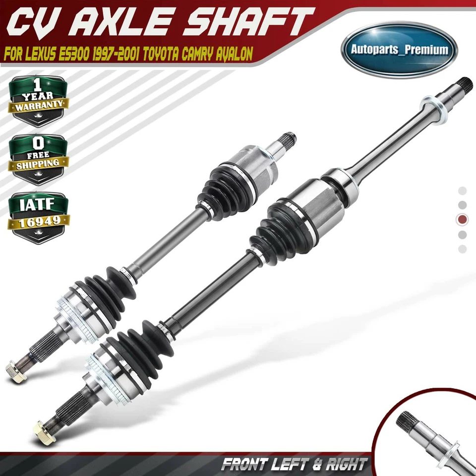 2x Conjunto de Eixo CV Lateral LH e RH Frontal para Toyota Avalon 97-04 Camry Lexus 3.0L - Imagem 1 de 4