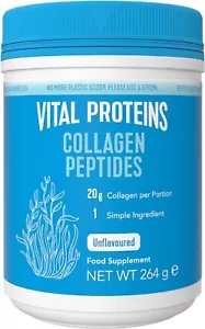 Vital Proteins Collagen Peptides Powder Supplement (Type I, III), Unflavoured Hy - Imagen 1 de 7