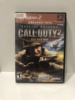 Call of Duty 2: Big Red One -- Enhanced Greatest Hits (Sony PlayStation 2, 2006) - Image 1 of 2
