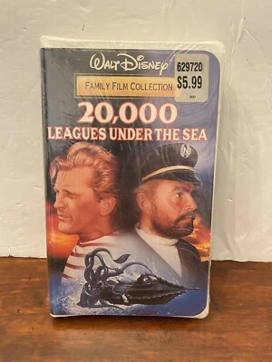 Walt Disney - 20,000 Leagues Under The Sea VHS - BRAND NEW SEALED Clamshell - Image 1 of 4