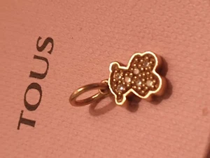 Tous colgante oro 750 18 kt con diamantes ciondolo Anhänger gold pendant chic - Imagen 1 de 5