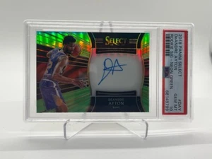 Deandre Ayton 2018-19 Panini Select Neon Green Auto /99 PSA 10! Population 18! - Picture 1 of 2