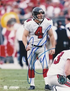 JAY FEELY   ATLANTA FALCONS  ACTION SIGNED 8x10 - Picture 1 of 1