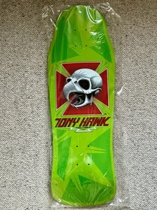 PowellPeralta *Bones Brigade* Tony Hawk Series 15 Skateboard Deck - Lime Green - Picture 1 of 3