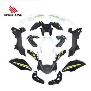 Aerodynamics Bodywork Injection Molding Fairing Kits For Kawasaki Z650 2017-2019 - Picture 1 of 17