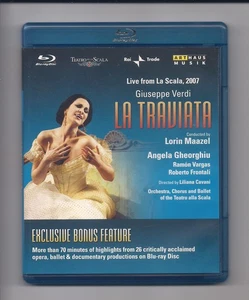 VERDI - La Traviata DVD Blu-ray - Art Haus - Angela Gheorghiu, Ramon Vargas - Picture 1 of 2